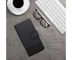 Dėklas Oem GOMMA Book skirtas Samsung Galaxy S25 Edge juodos spalvos