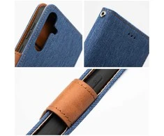 Dėklas Oem JEANS Book skirtas Xiaomi Redmi Note 14 PRO 5G / Redmi Note 14 PRO PLUS 5G mėlynos spalvos