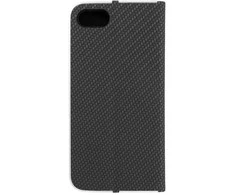 Dėklas Oem Flip case for iPhone 7 / 8 / SE 2020 / SE 2022 Luna Book Carbon juodas
