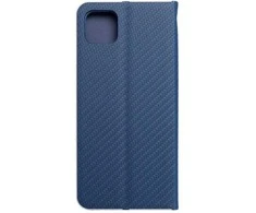 Dėklas Forcell Oem LUNA Book Carbon skirtas Samsung Galaxy A22 5G mėlynos spalvos
