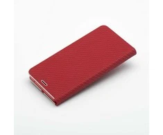 Dėklas Oem LUNA Book Carbon skirtas Samsung Galaxy A40 raudonas
