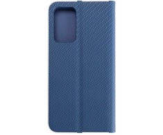 Dėklas Forcell Oem LUNA Book Carbon skirtas Samsung Galaxy A52 5G / A52 LTE ( 4G ) / A52s 5G mėlynos spalvos