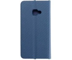 Dėklas Forcell Oem LUNA Book Carbon skirtas Samsung Galaxy Xcover 4 mėlynos spalvos