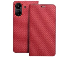 Dėklas Oem LUNA Book Carbon skirtas Xiaomi Redmi 13C / POCO C65 red