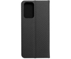 Dėklas Forcell Oem LUNA Book Carbon for Xiaomi Redmi Note 10 Pro juodos spalvos