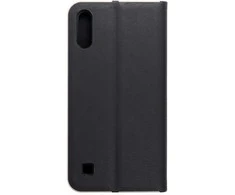 Dėklas Oem LUNA Book Gold skirtas Samsung Galaxy A10 juodos spalvos