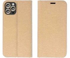 Dėklas Oem LUNA Book Gold skirtas Samsung Galaxy A23 5G aukso spalvos