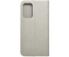 Dėklas Forcell Oem LUNA Book Gold skirtas Samsung Galaxy A52 5G / A52 LTE ( 4G ) / A52s 5G sidabro spalvos