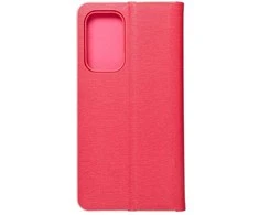 Forcell OEM LUNA Book auksinis dėklas Samsung Galaxy A53 5G raudonas
