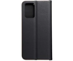 Dėklas Forcell Oem LUNA Book Gold skirtas Xiaomi Redmi 10 / 10 2022 juodos spalvos