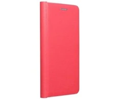 OEM LUNA Book auksinis dėklas Xiaomi Redmi 12 4G / 12 5G raudonas