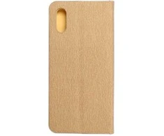 Dėklas Forcell Oem LUNA Book Gold skirtas Xiaomi Redmi 9AT / Redmi 9A aukso spalvos