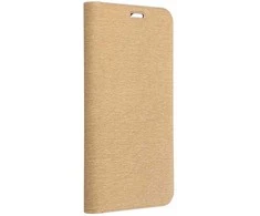 Dėklas Forcell Oem LUNA Book Gold skirtas Xiaomi Redmi Note 13 4G aukso spalvos