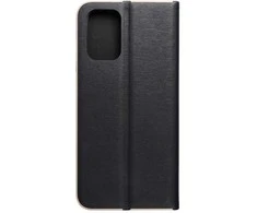 Dėklas Forcell Oem LUNA Book Gold skirtas Xiaomi Redmi Note 10 / 10S juodos spalvos