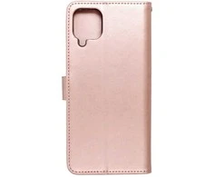 Forcell Oem MEZZO Book dėklas skirtas Samsung Galaxy A12 / M12 mandala rožinio aukso spalvos
