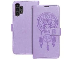 Forcell Oem MEZZO Book dėklas skirtas Samsung Galaxy A13 4G dreamcatcher violetinės spalvos