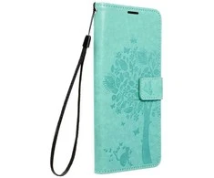 Forcell Oem MEZZO Book dėklas skirtas Samsung Galaxy A13 5G / A04S medžio žalios spalvos