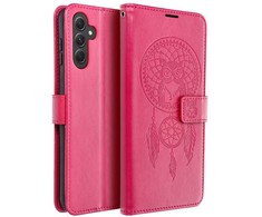Oem MEZZO Book dėklas skirtas Samsung Galaxy A14 4G / A14 5G dreamcatcher magenta
