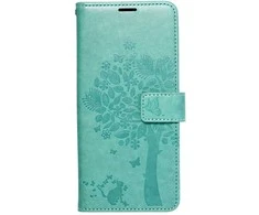 Forcell Oem MEZZO Book dėklas skirtas Samsung Galaxy A15 4G / A15 5G medžio žalios spalvos