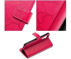 Oem MEZZO Book dėklas skirtas Samsung Galaxy A16 5G teddy bear magenta