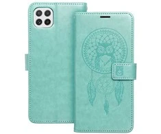 Forcell Oem MEZZO Book dėklas skirtas Samsung Galaxy A22 5G dreamcatcher žalios spalvos