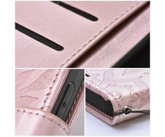 Oem MEZZO Book dėklas skirtas Samsung Galaxy A23 5G mandala rose auksinis