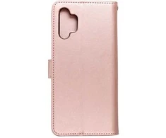 Forcell Oem MEZZO Book dėklas skirtas Samsung Galaxy A32 5G medžio rožinio aukso spalvos