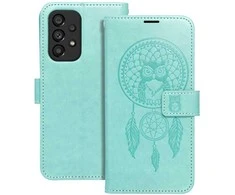 Forcell Oem MEZZO Book dėklas skirtas Samsung Galaxy A53 5G dreamcatcher žalios spalvos