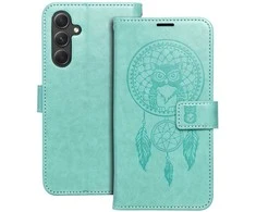Oem MEZZO Knygų dėklas SAMSUNG A54 5G Dreamcatcher žalias