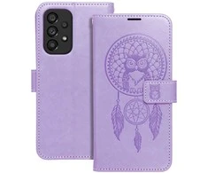 Telefono dėklas Oem MEZZO Book skirtas Samsung S20 FE/ S20 FE 5G, violetinės spalvos