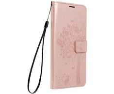 Forcell Oem MEZZO Book dėklas skirtas Xiaomi Redmi Note 10 Pro medžio rose auksinis