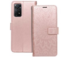 Forcell Oem MEZZO Book dėklas skirtas Xiaomi Redmi Note 11 Pro / 11 Pro 5G mandala rose auksinis