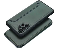Dėklas Oem RAZOR Book skirtas Samsung Galaxy A32 LTE ( 4G ) dark žalios spalvos