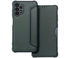 Dėklas Oem RAZOR Book skirtas Samsung Galaxy A32 LTE ( 4G ) dark žalios spalvos