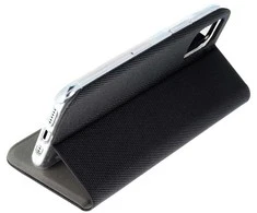 Oem SENSITIVE Book dėklas skirtas Samsung Galaxy S24 FE juodos spalvos