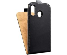 Oem SLIM FLEXI FRESH Flip dėklas skirtas Samsung Galaxy A40 juodos spalvos