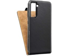 SLIM FLEXI FRESH vertikalus dėklas SAMSUNG S21 FE juoda