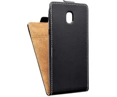 Oem SLIM FLEXI FRESH Flip dėklas skirtas Samsung Galaxy J5 2017 juodos spalvos