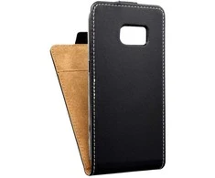 Oem SLIM FLEXI FRESH Flip dėklas skirtas Samsung Galaxy S7 (G930) juodos spalvos