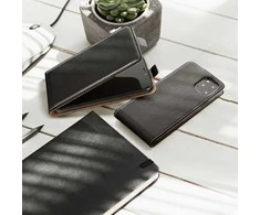 Oem SLIM FLEXI FRESH Flip dėklas skirtas Samsung Galaxy A20e juodos spalvos