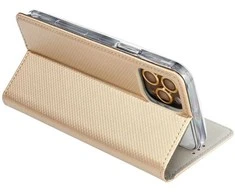 Dėklas Oem SMART CASE Book skirtas Samsung Galaxy A34 5G aukso spalvos