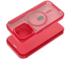 Oem SMART MAG Knygų dėklas, suderinamas su MagSafe, skirtas IPHONE 15 Pro Max raudonas