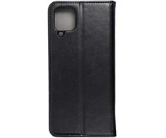Oem SMART MAGNETO Book dėklas skirtas Samsung Galaxy A12 / M12 juodos spalvos