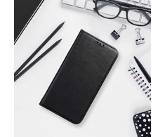 Oem SMART MAGNETO Book dėklas skirtas Xiaomi Redmi Note 13 Pro Plus 5G juodos spalvos