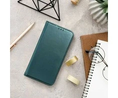 Oem SMART MAGNETO Book dėklas skirtas Xiaomi Redmi Note 13 5G žalios spalvos
