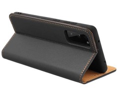 Forcell Oem SMART PRO Book leather dėklas skirtas Samsung Galaxy S20 FE / S20 FE 5G juodos spalvos