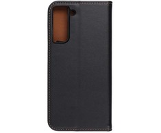 Oem SMART PRO Book leather dėklas skirtas Samsung Galaxy S21 FE juodos spalvos