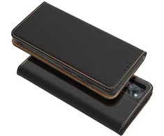 Oem SMART Pro Book leather dėklas skirtas Xiaomi Redmi Note 12S juodos spalvos