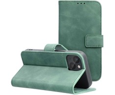 Dėklas Forcell Oem Flip case for iPhone 13 MINI Tender Book žalias