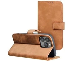 Dėklas Forcell Oem Flip case for iPhone 13 PRO Tender Book ruda